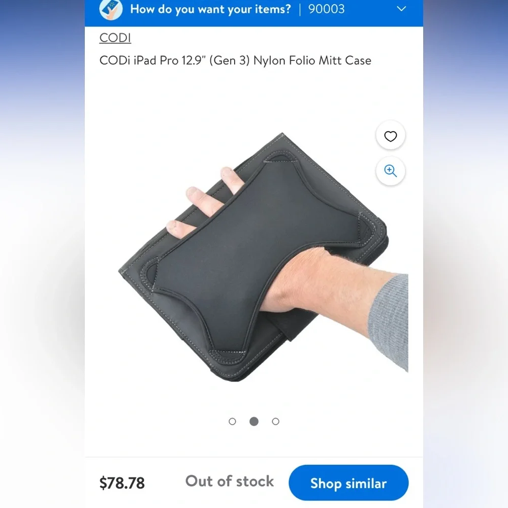 Codi Black Folio IPad Pro Case